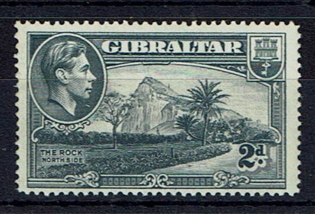 Image of Gibraltar SG 124aa LMM British Commonwealth Stamp
